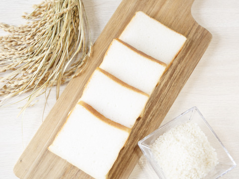 グルテンフリー　自然栽培米パン（1斤）