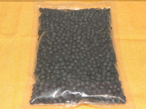 自然栽培！『黒大豆（快豆黒頭巾）』500g