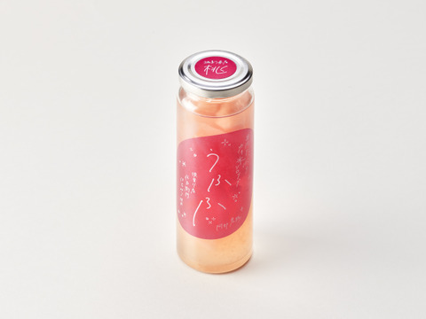 阿部農縁　福島県の桃100％　果肉たっぷりかき氷専用シロップ「うふふ　もも」　230ml　贈り物・贈答用に