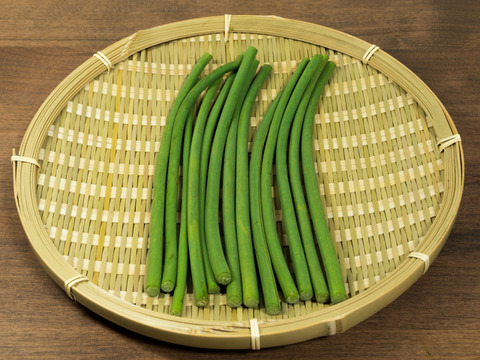 【京都産　農薬不使用・無臭】にんにくの芽　1kｇ