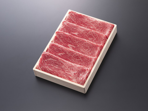 【贈答用木箱入り】松阪牛の赤身を味わうなら！松阪牛すき焼き（肩・モモ）400ｇ