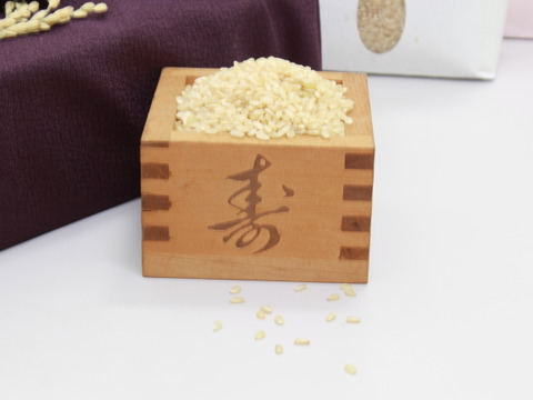 【ギフト】🌸🌸🌸『神の力』コシヒカリ玄米1kg桐箱風呂敷包み