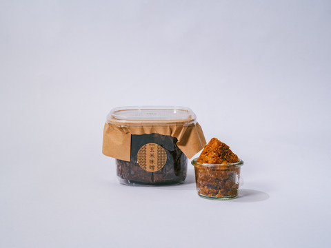 【冬季限定】玄米みそ～コメ屋が本気で造った無添加玄米麹使用～（ご家庭用おためしサイズ８００ｇ）