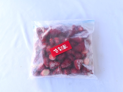 奈良ブランド苺古都華！贅沢まるごと冷凍『冷凍古都華』1キロ入り