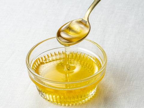 非加熱、純粋はちみつ（百花蜜）900g（300gｘ3本）、信州麻績村産、2024年6月採蜜、レターパックプラス発送