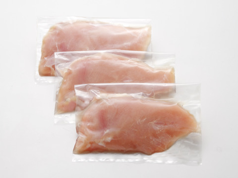 九州育ち 1枚ずつ小分け みつせ鶏熟成むね正肉 計1.2kg