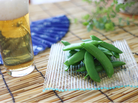 和らぎ農法　豆まめ　おやつ便（スナップエンドウ約700g）