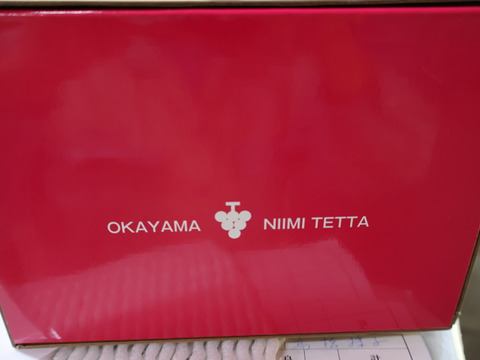 【化粧箱入り！】岡山県新見市産　標高が高い畑で作った！大粒！味が濃い！果汁たっぶり！ニューピオーネ　3～４房（1.8kg以上）