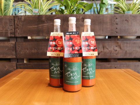 トマト果汁（せとうちルビー）720ml×3本セット