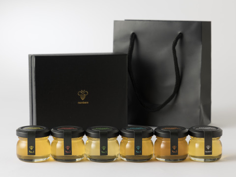 国産生はちみつ食べ比べセット/袋付き