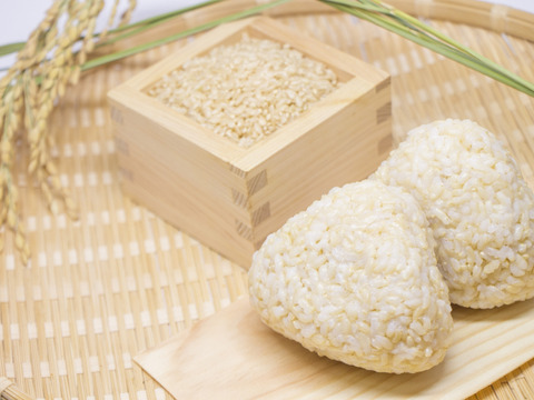 【メール便】手軽に炊ける もちもち玄米 特別栽培米 お試し 1.2kg(8合)