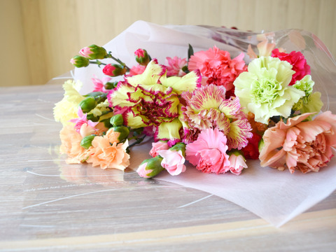 ギフトにピッタリ🎁新鮮・豪華カーネーション農園直送20本花束