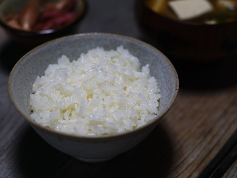 雪室貯蔵のおいしいお米（コシヒカリ白米）３kg ~農薬・化学肥料不使用~