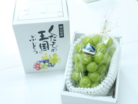 夏ギフト】岡山県産シャインマスカット 【贈答用】化粧箱 750g