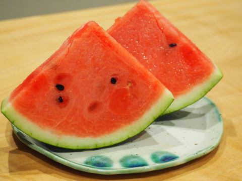 思わず笑顔が溢れる♡驚くほど甘〜い！祭りばやし大玉スイカ【4Lサイズ10〜12キロ/1玉】数量限定！