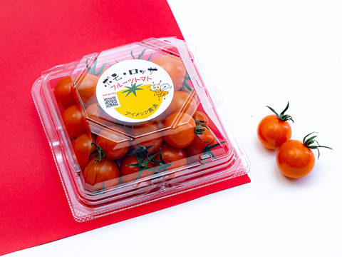 オレンジのトマト旨味抜群『ポモロッサオレンジ４パック入』