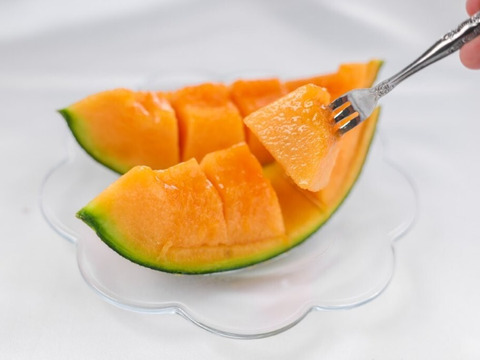 2024茨城メロン品評会グランプリ受賞👑クインシーメロン(4L1個入り)