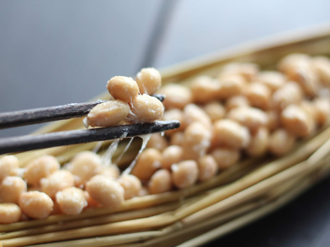 収穫したばかりの稲わらと大豆で納豆を作ってみよう！【手作り藁づと納豆キット】（２袋）