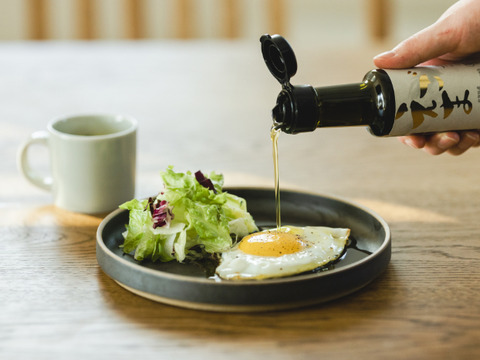 【えごまオイル有機JAS認証！】毎回新鮮！そのまま飲める！新鮮生搾りの佐賀県産有機えごま油で健康美！1本80g