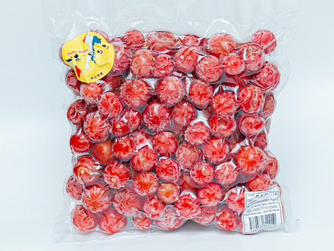 【冷凍フルーツトマト】完熟越え！！甘さが最高潮の割れフルーツトマト「ポモロッサ」加工用1㎏