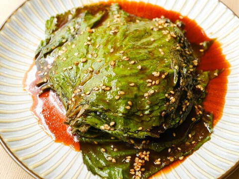 なつかしい、おばあちゃんの味！自家製【えごま醬油漬け300g】3個入り