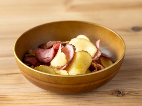 値引きセール中！ポテトチップス【低塩】【無添加】【コンパクト便】3袋セット