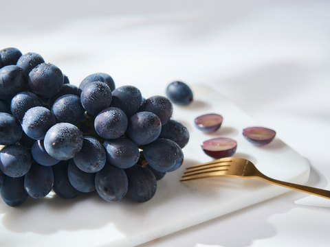 芳醇な甘みと希少黒ぶどう品種のな味わい ― 『高尾ぶどう』― 約4キロ