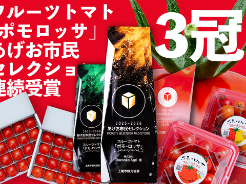 【母の日ギフト♪】極甘高糖度フルーツトマト「ポモロッサ」（24粒入り）