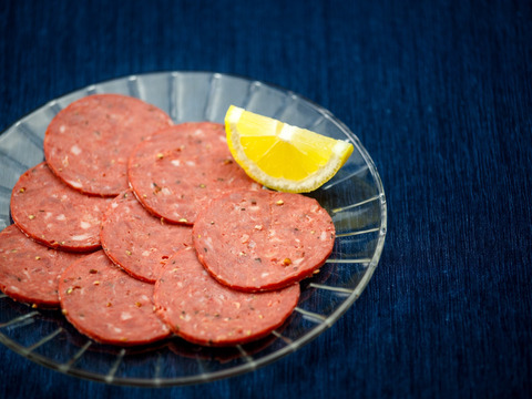 馬豚(バトン）ウインナソーセージ（3本入り）３パック 全国商工会連合会賞受賞 10枚入り馬豚(バトン）ソフトサラミソーセージ  2シート 全国商工会連合会buyer's room 審査員特別賞受賞