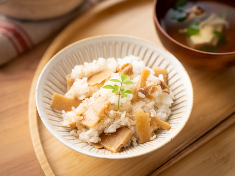 【新商品！】うつぶさの筍ときのこの混ぜご飯。
