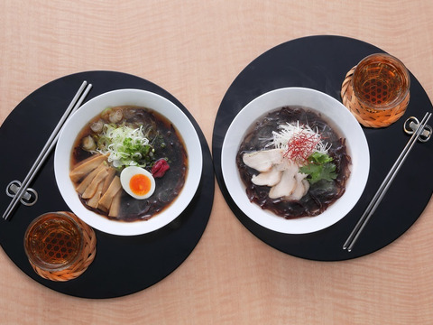 純国産プルプル!肉厚!きくらげスープヌードル しょうゆ味5食・しお味5食