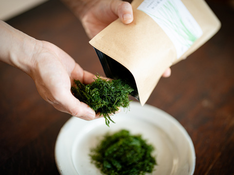 【初回限定|お試し100円OFF】芳醇な香り漂う青のりセット_すじ青のり」7g+「青のり屋が本気でつくった青のりふりかけ」18g