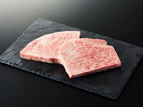 長期肥育！田中牧場産米沢牛サーロインステーキ（200g）×2