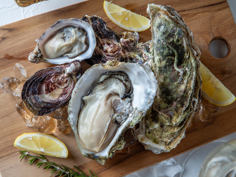 【ご自宅がオイスターバーに！特殊加工で殺菌！】広島県産　生食用　冷凍殻付きかき　約60-80g×20個