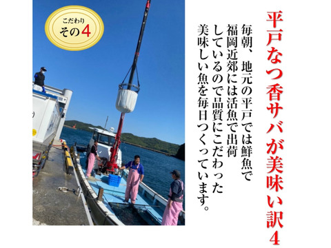 青空レストランで紹介されたフルーツ魚
平戸なつ香サバ（約500ｇ×4尾）三枚おろし 【さばき方＆魚レシピ付き】【熨斗対応可】