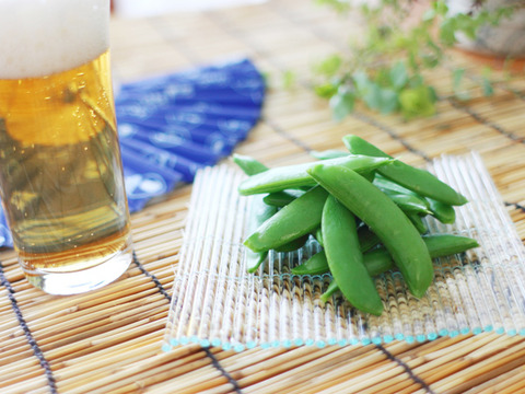 和らぎ農法　豆まめ　まんぷく便（スナップエンドウ約1.5kg）