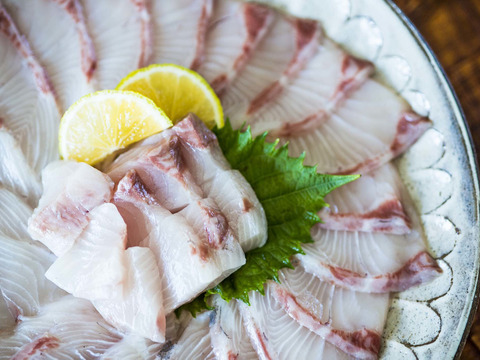 プリッと!脂の乗った【カンパチ1尾】色んな食べ方で食べつくそう!(刺身にして15~18人前)【おすすめの食べ方付き】