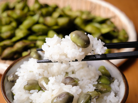 【本場丹波篠山のこだわり】　丹波黒枝豆1kg（500g×2袋）栗のようなホクホクとした甘み！