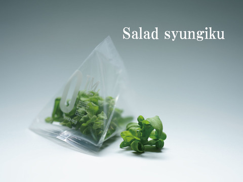 【サラダ春菊】マイクログリーン(7ｇ)成熟野菜の約5倍の栄養価！