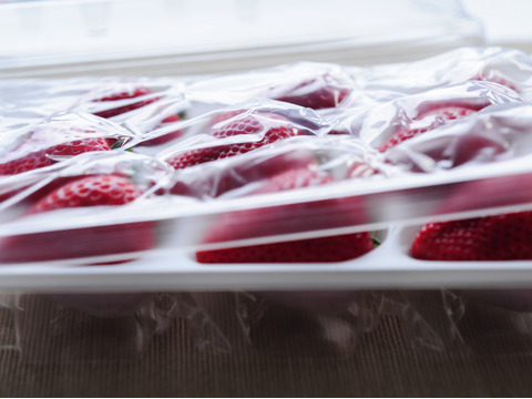 【ゲン担ぎ福袋】『とちあいか/ミルキーべりー　ゆりかーご』紅白！贈答用厳選！1パック9～15粒【ゆりかーご】450g以上　※熨斗対応・日付指定可※