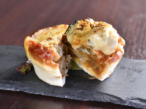 【冷凍】新感覚かき料理3種セット　殻付かきグラタン　かきと林檎のグラタン　かきチリ饅頭　ご自宅用　ご贈答用に♪