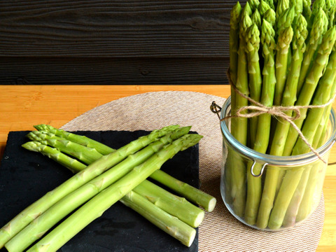 化学農薬・化学肥料不使用！アスパラガス　２Lサイズ８００g