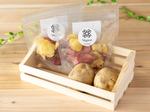 値引きセール中！ポテトチップス【低塩】【無添加】【コンパクト便】3袋セット