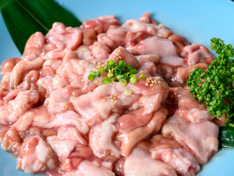 【食べ比べ】黒毛和牛 大とろホルモン+ 赤センマイ500g もつ鍋・ホルモン炒めに最高！和牛オリンピック日本一の農場からお届け （マルチョウ/ 小腸+赤センマイ/ギアラ）