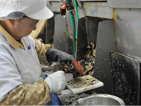 冷凍かきの土手鍋セット　広島県産　生食用牡蠣　本格的な料亭の味　一年中楽しめる♪　冷凍かきむき身200g×2/土手味噌150g×2