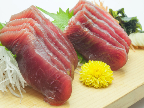 日光丸カツオセット(B1カツオ藁焼き2ブロック・B1カツオ赤身（刺身用）2ブロック・シーステーキ250g＆ソース)