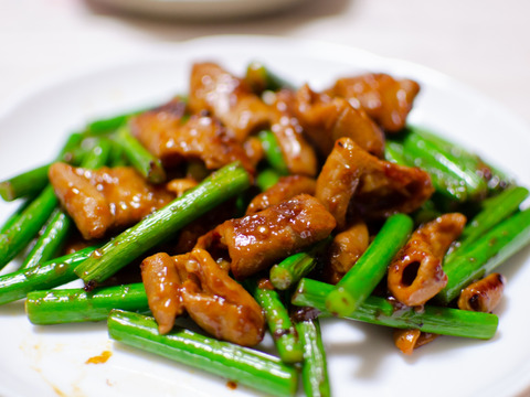 【京都産　農薬不使用・無臭】にんにくの芽　1kｇ