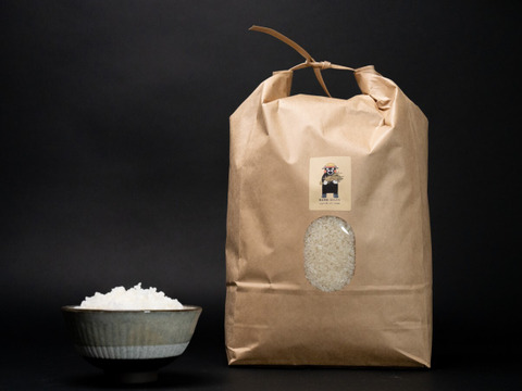 【令和7年新米】熊本の美味しい水で育てた白く輝く白米3キロ「くまさんの力」（熊本県品種/農薬化学肥料不使用栽培）