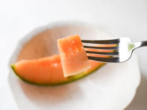 【赤肉】レノンメロン（1玉1.2キロ以上）2玉