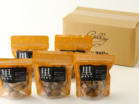 【超！お得セール！！】フルーティな甘み　あきたしらかみ黒にんにく　100ｇ×5袋
